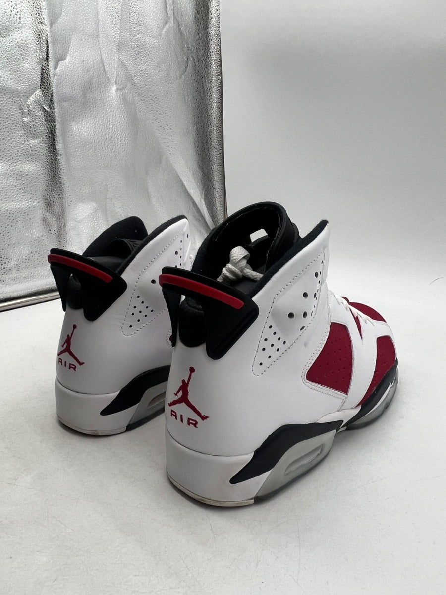 Jordan 6 Retro Carmine (2014) 8 (Lightly Worn Pre-Owned)JordanWhite/Carmine-Black - Image 5