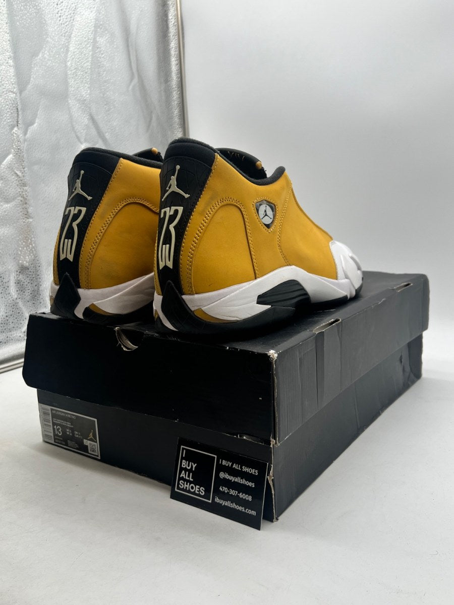 Jordan 14 Retro Light Ginger (2022) 13 (Lightly Worn Pre-Owned) - Image 5
