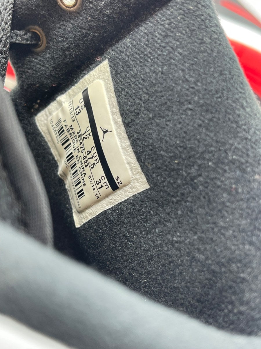 Jordan 2 Retro Infrared Cement 13 (Heavily Worn Pre-Owned) - Image 8