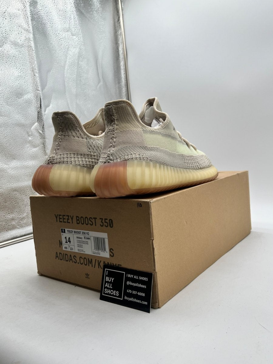adidas Yeezy Boost 350 V2 Citrin (Non-Reflective) 14 (Moderately Worn Pre-Owned) - Image 5
