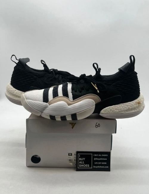adidas Trae Young 2.0 Super Villain 11.5 (Lightly Worn Pre-Owned)adidasFootwear White/Core Black - Image 1