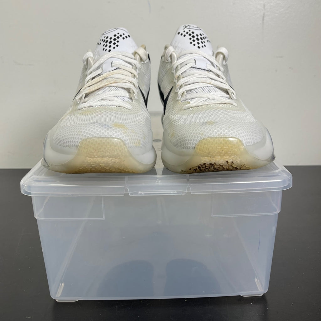 Nike Kobe 10 Fundamentals 10 (Moderately Worn Pre-Owned)NikeWhite/Black-Wolf Grey - Image 2