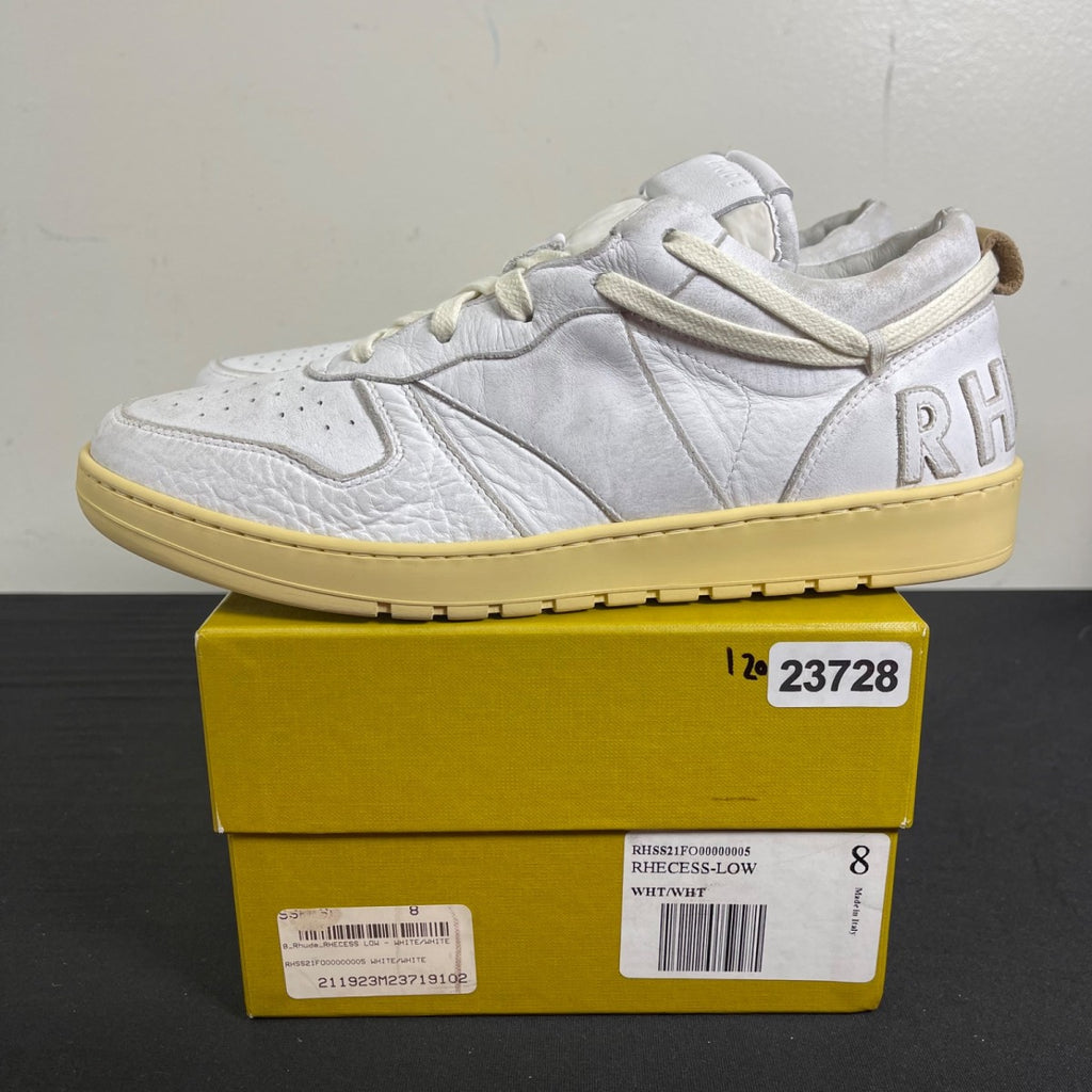 Rhude Rhecess Low 'White' 8 (Moderately Worn Pre-Owned)Rhude - Image 3