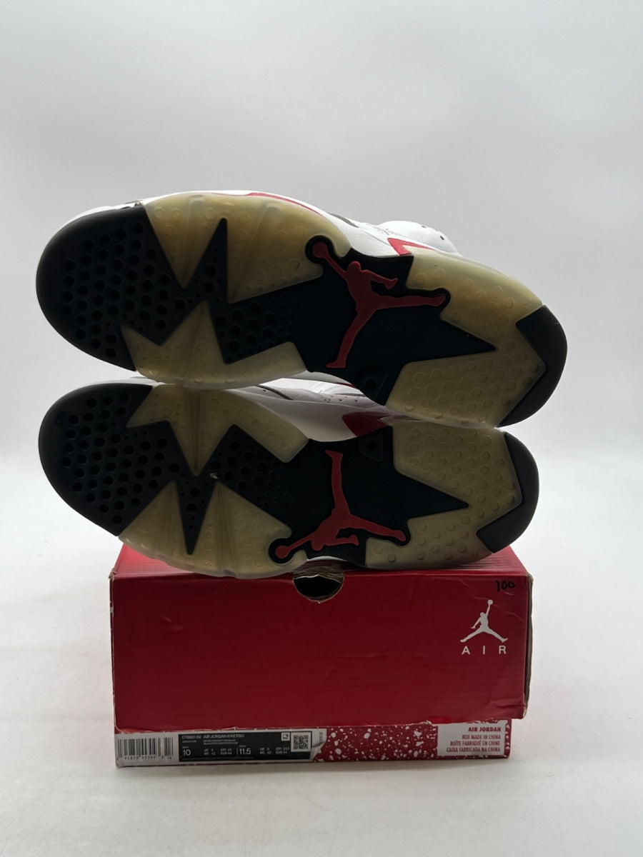 Jordan 6 Retro Red Oreo 10 (Moderately Worn Pre-Owned) - Image 8