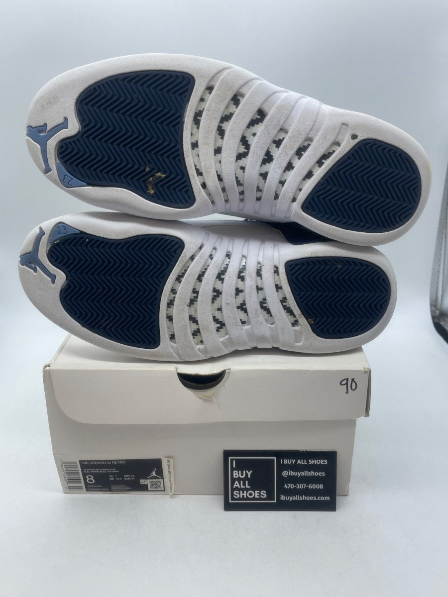 Jordan 12 Retro Indigo 8 (Moderately Worn Pre-Owned) - Image 7