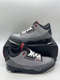 Jordan 3 Retro Stealth 9 (Moderately Worn Pre-Owned)JordanStealth/Varsity Red-Light Graphite-Black - Image 1