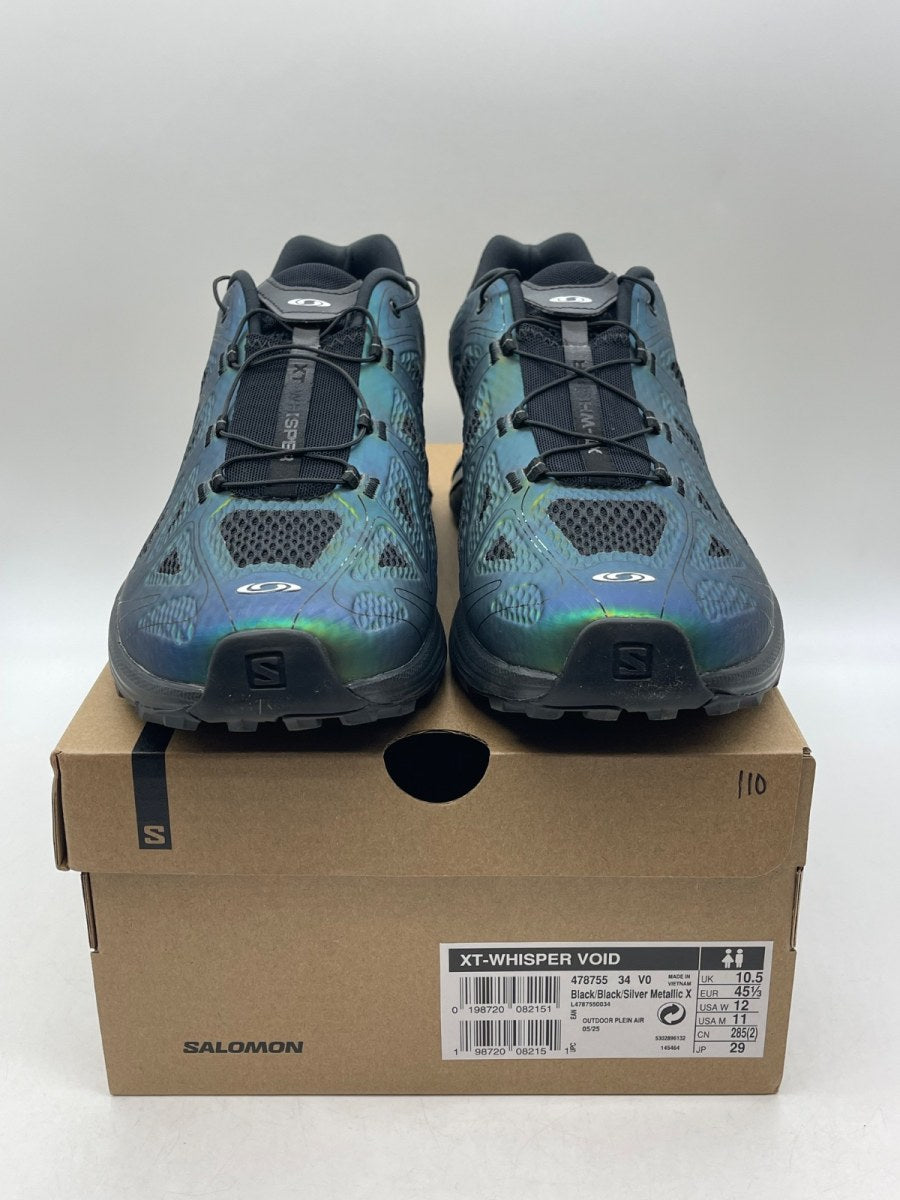 Salomon XT-Whisper Void Black Silver Metallic 11 (Moderately Worn Pre-Owned)SalomonBlack/Black/Silver Metallic X - Image 2