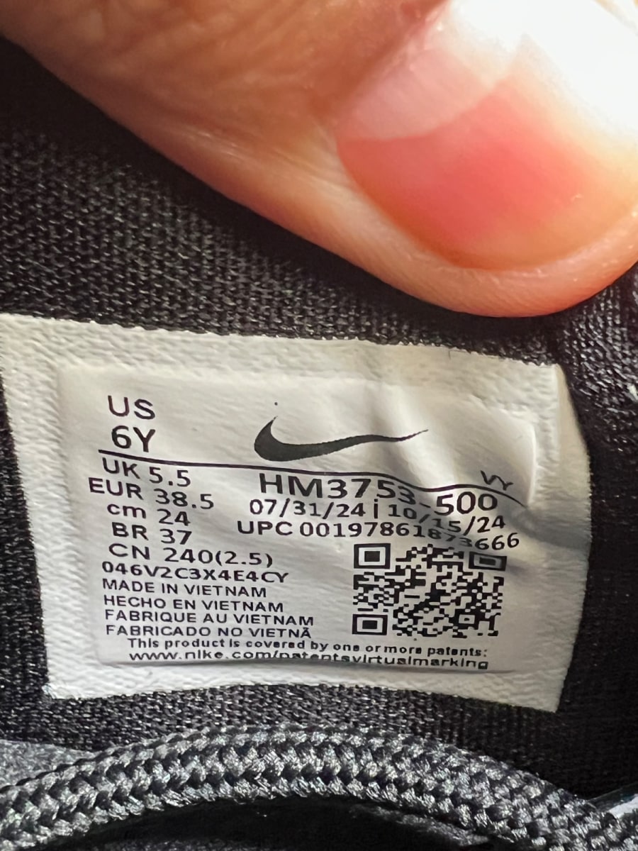 Nike Kobe 5 Year of the Mamba Eggplant (GS) 6Y (Lightly Worn Pre-Owned) - Image 7