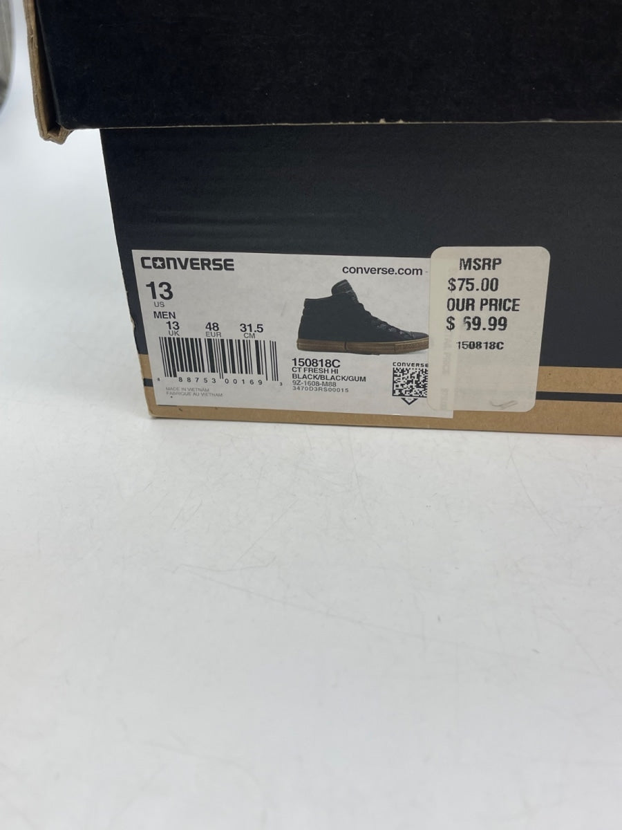 Converse Chuck Taylor Fresh High 'Black Gum' 13 (Moderately Worn Pre-Owned) - Image 9