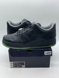 Nike Air Force 1 Low PRM Halloween (2023) 12 (Moderately Worn Pre-Owned)NikeBlack/Black-Smoke Grey-Campfire Orange-Green - Image 1