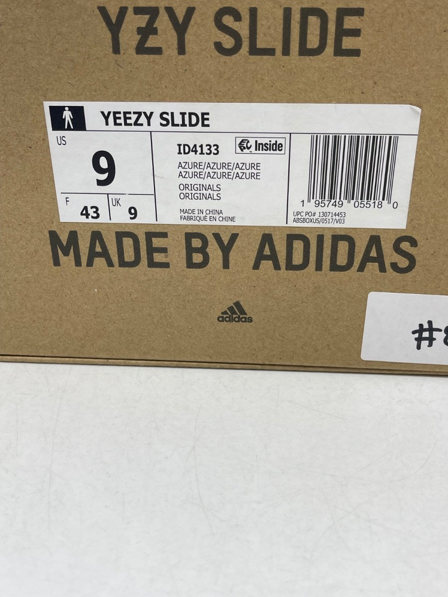 adidas Yeezy Slide Azure 9 (Moderately Worn Pre-Owned) - Image 9