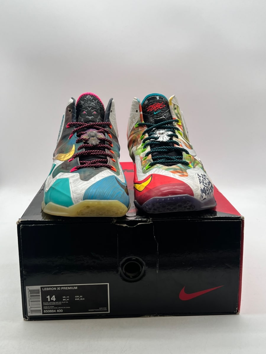Nike LeBron 11 What the LeBron 14 (Moderately Worn Pre-Owned) - Image 2