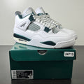Jordan 4 Retro Oxidized Green 10.5 (Lightly Worn Pre-Owned)JordanWhite/Oxidized Green/White/Neutral Grey - Image 1