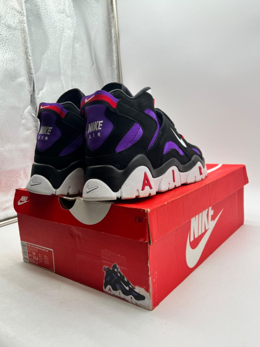 Nike Air Barrage Mid Raptors 14 (Lightly Worn Pre-Owned) - Image 5