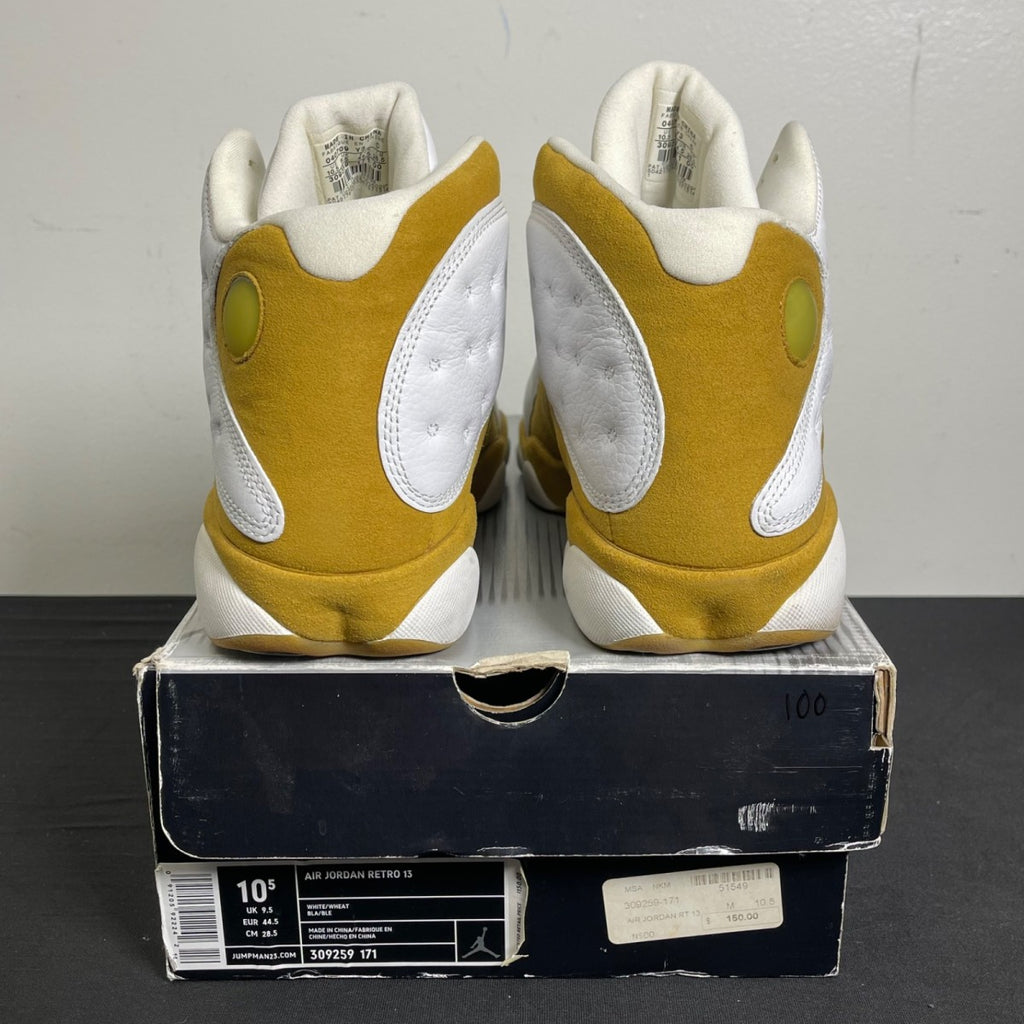 Jordan 13 Retro Wheat (2004) 10.5 (Moderately Worn Pre-Owned)JordanWhite/Wheat - Image 4