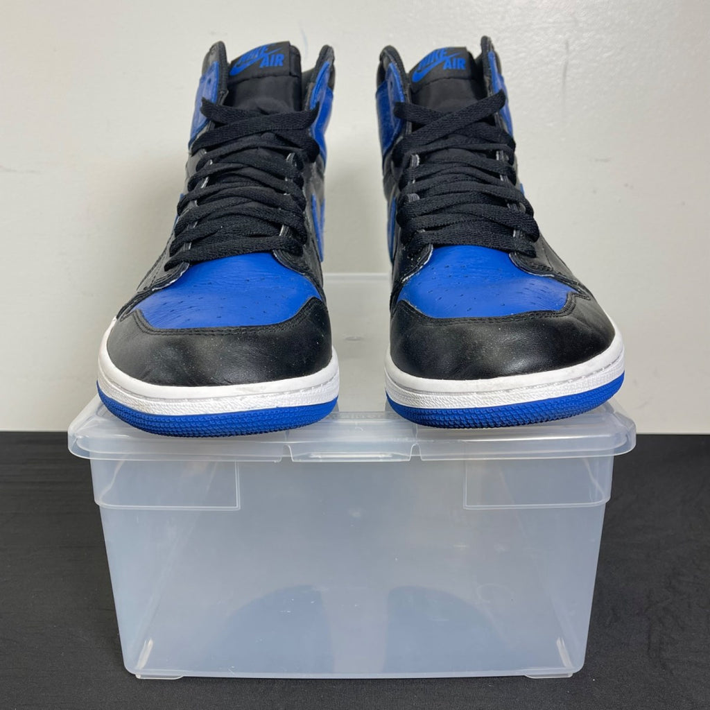 Jordan 1 Retro Royal (2017) 14 (Moderately Worn Pre-Owned)JordanBlack/Varsity Royal-White - Image 2