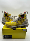 Nike LeBron 16 Harlem Fashion Row Harlem Stage 10.5 (Lightly Worn Pre-Owned)NikeBright Citron/Summit White - Image 1