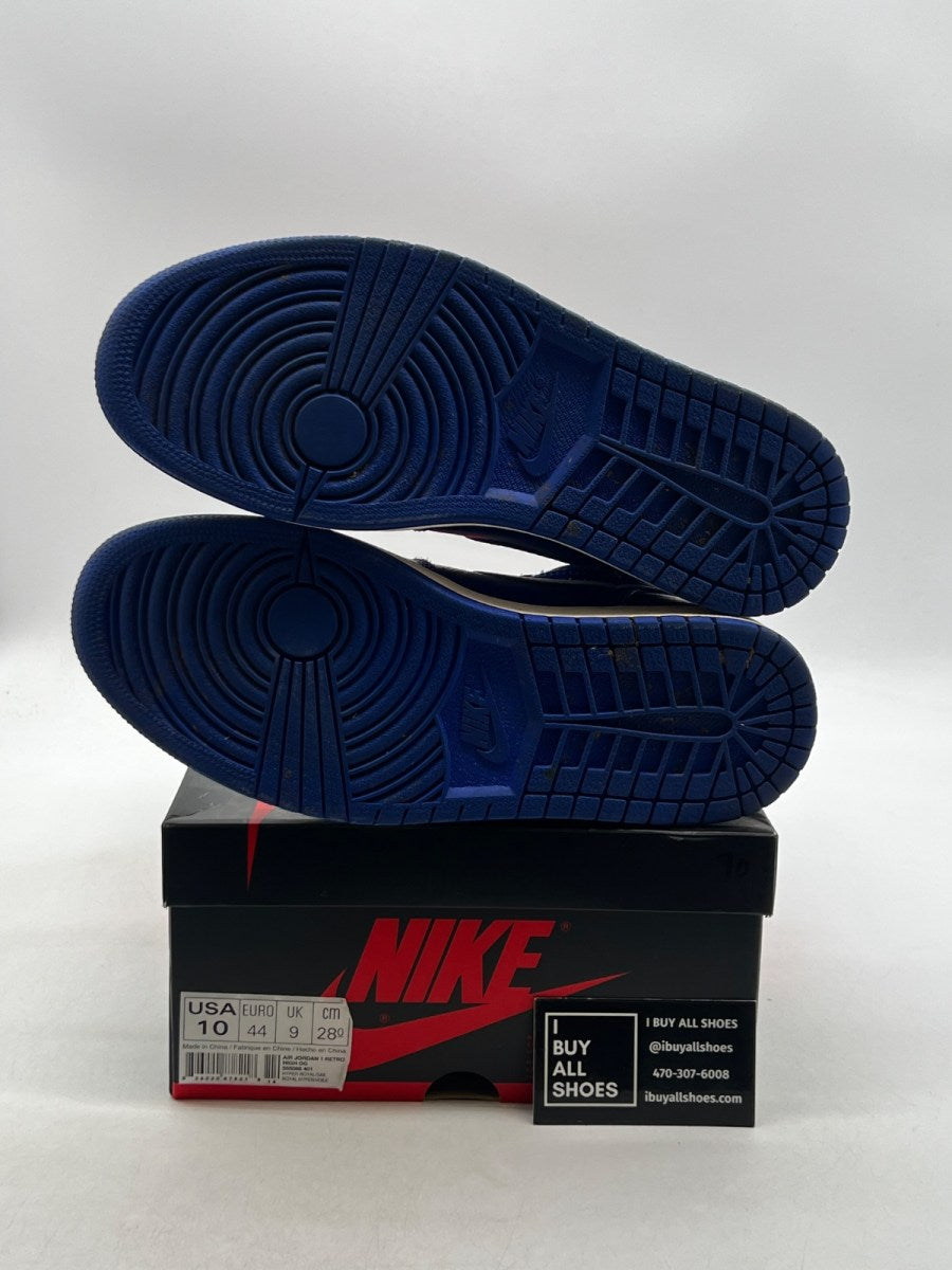 Jordan 1 Retro High Hyper Royal 10 (Moderately Worn Pre-Owned) - Image 6