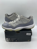 Jordan 11 Retro Low Cool Grey 11 (Moderately Worn Pre-Owned)JordanMedium Grey/White-Gunsmoke - Image 1