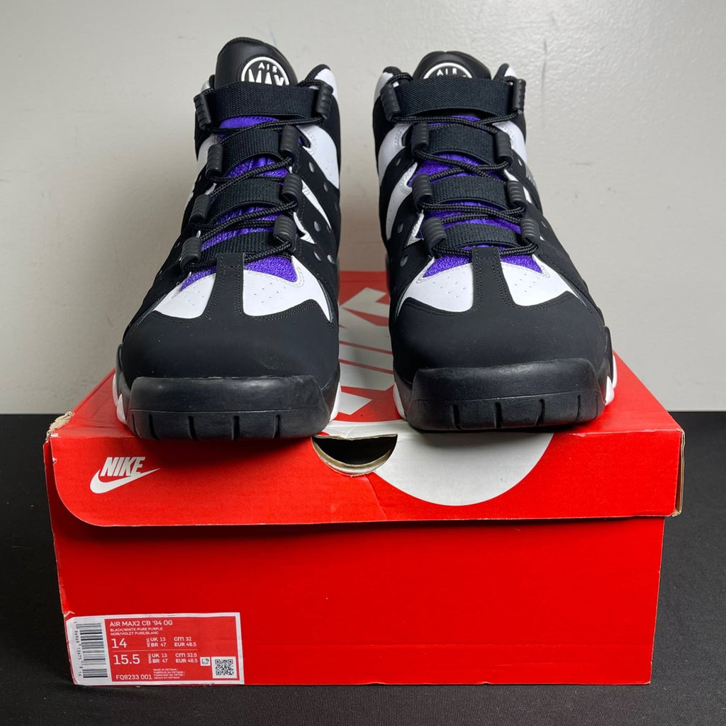 Nike Air Max 2 CB '94 OG Black White Purple (2023) (Size 14) - aux