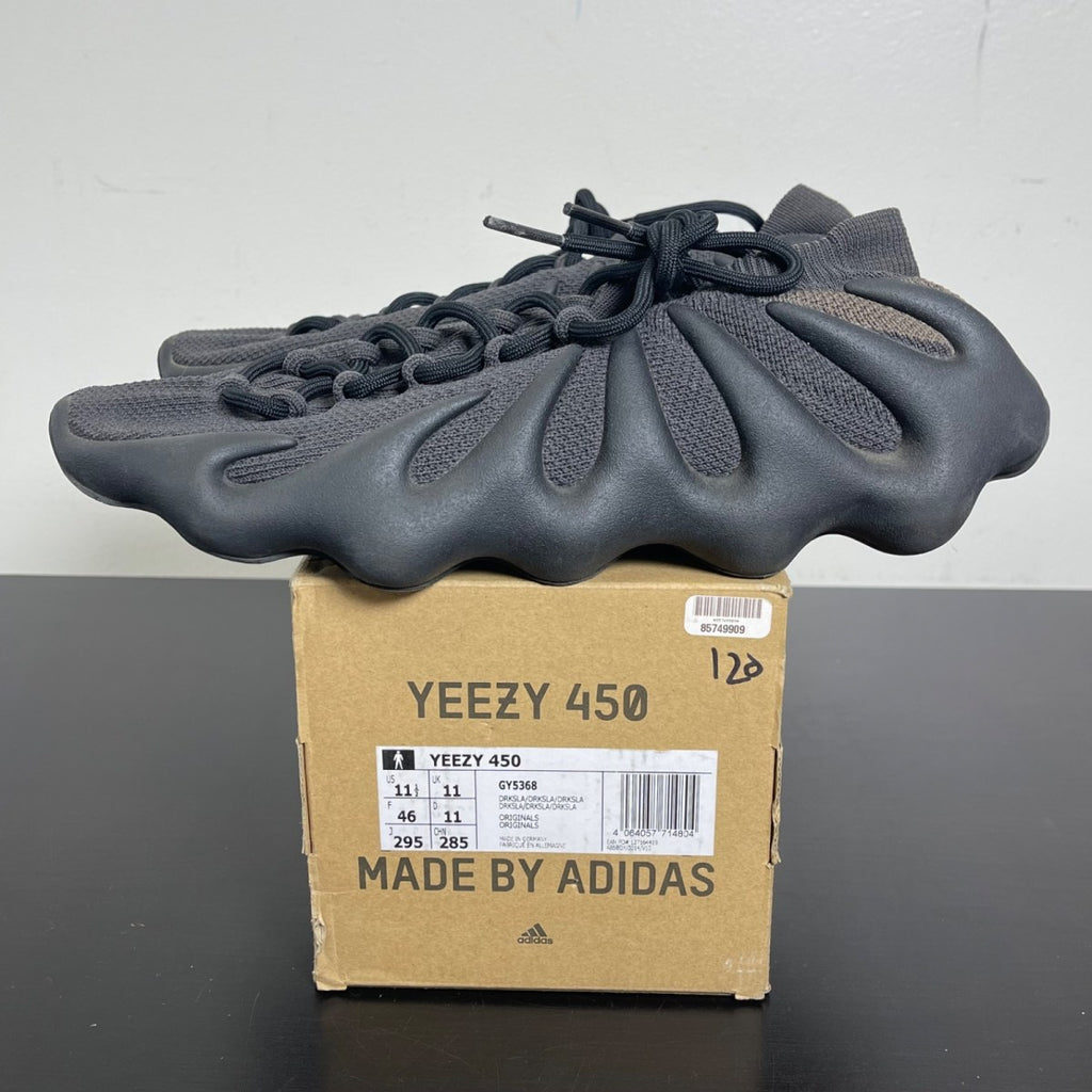 adidas Yeezy 450 Dark Slate 11.5 (Moderately Worn Pre-Owned)adidasDark Slate/Dark Slate - Image 3