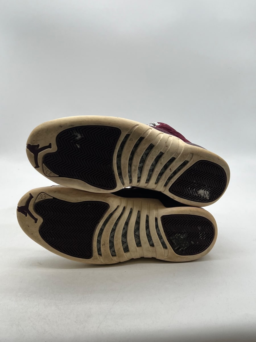 Jordan 12 Retro Bordeaux 11.5 (Heavily Worn Pre-Owned) - Image 7