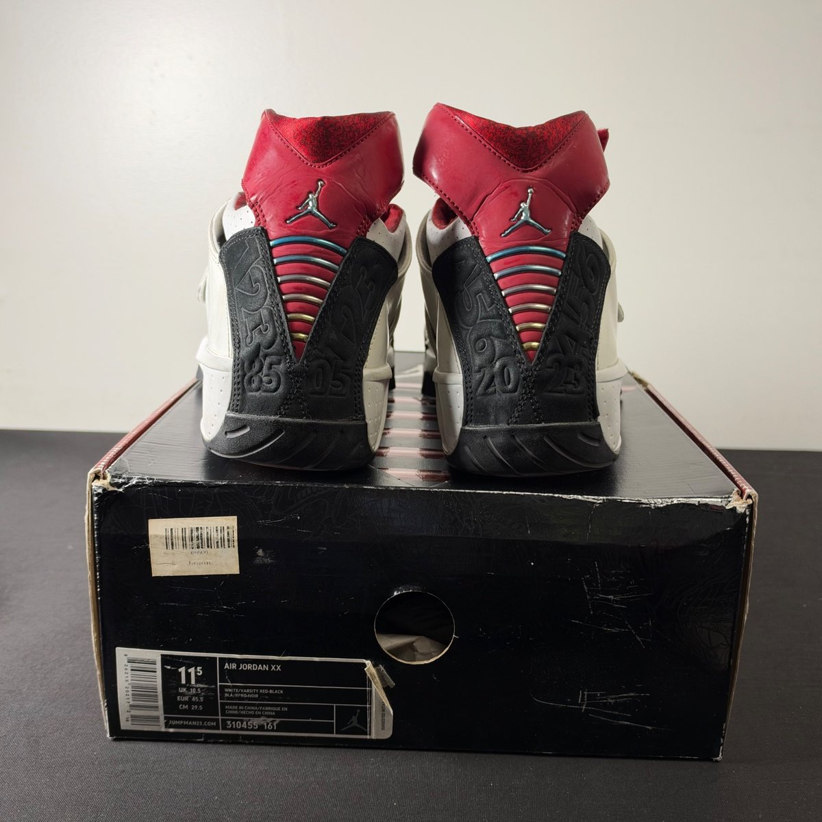 Jordan 20 OG White Laser (Size 11.5) - aux