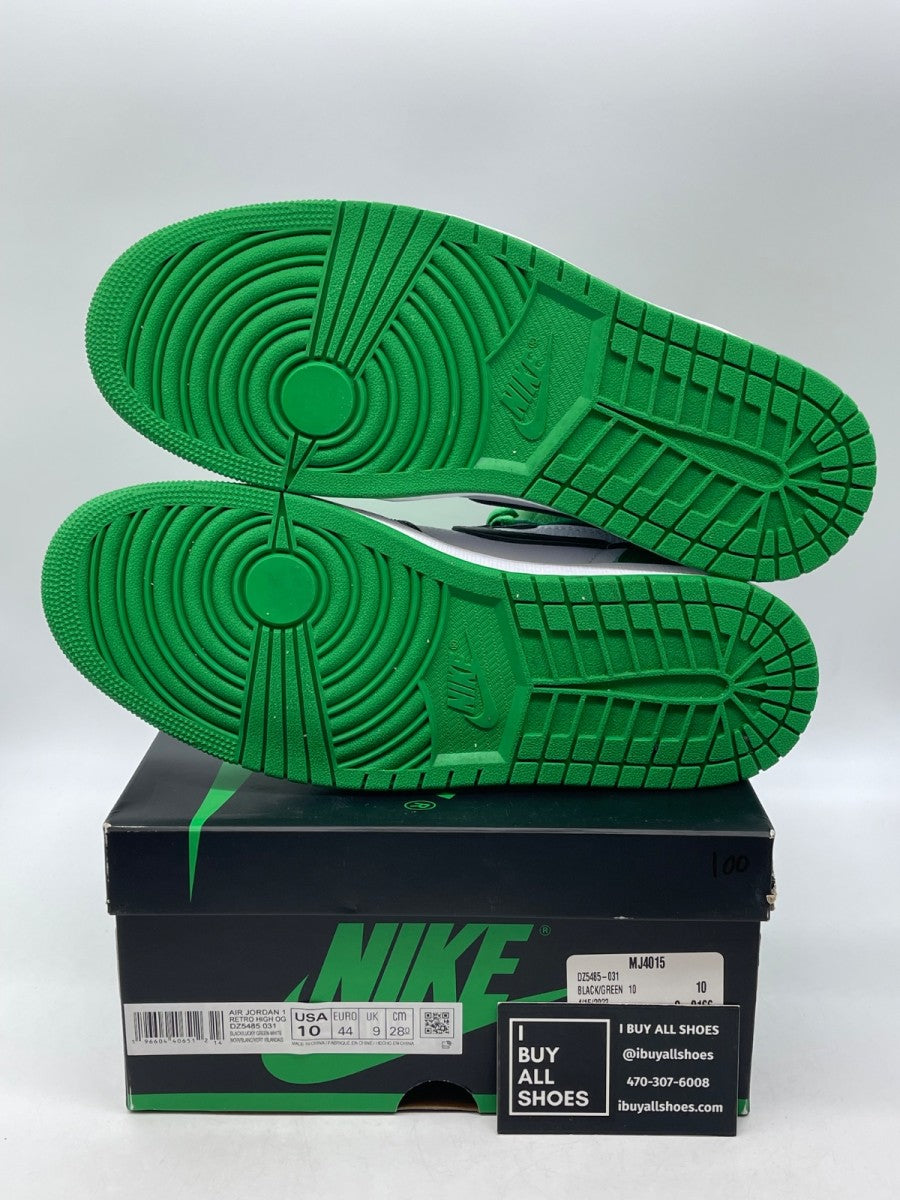 Jordan 1 Retro High OG Lucky Green 10 (Moderately Worn Pre-Owned) - Image 7
