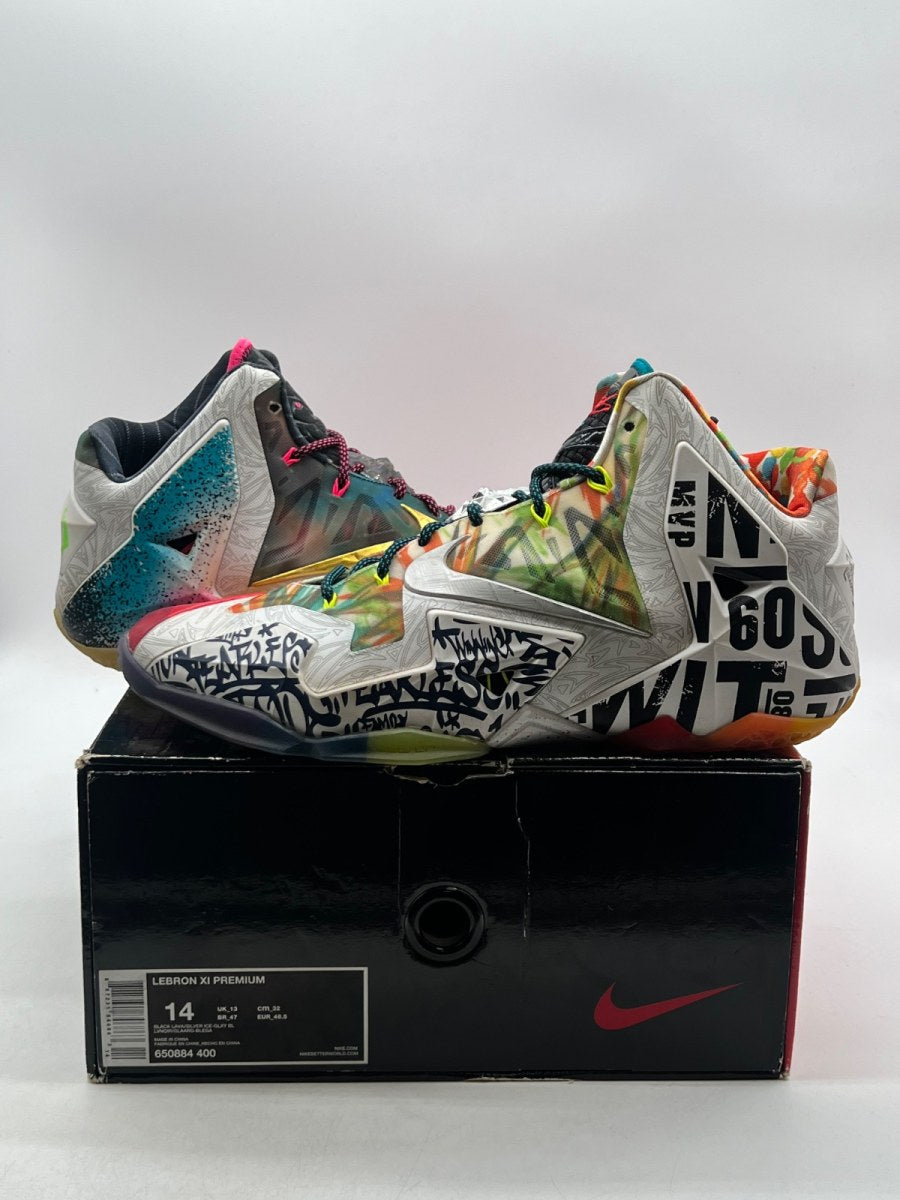 Nike LeBron 11 What the LeBron 14 (Moderately Worn Pre-Owned) - Image 1