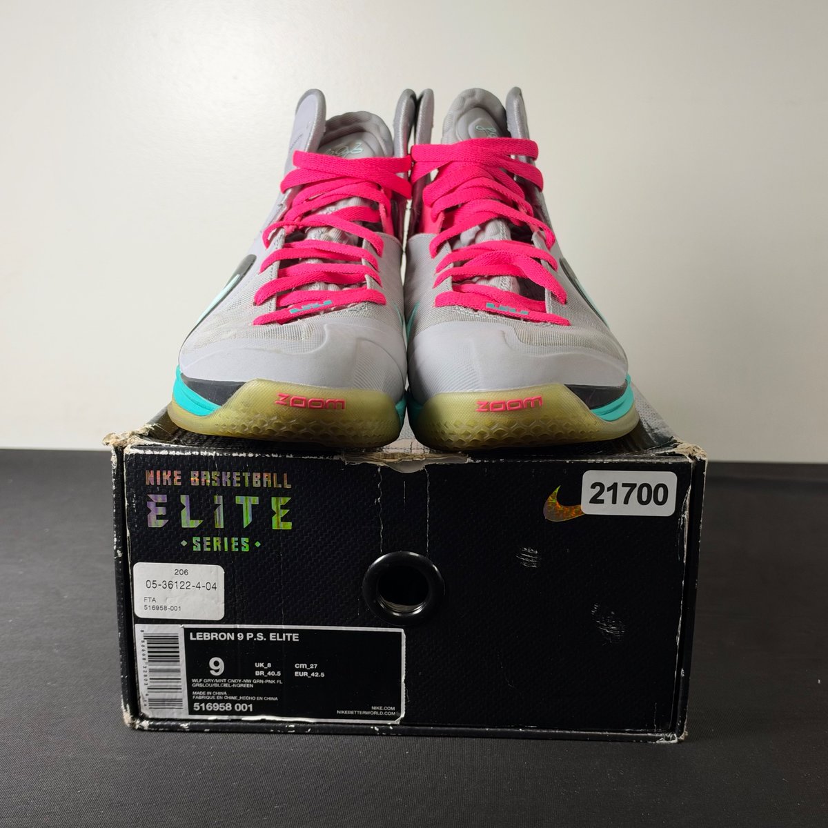 Nike LeBron 9 PS Elite South Beach (Size 9) - Image 2
