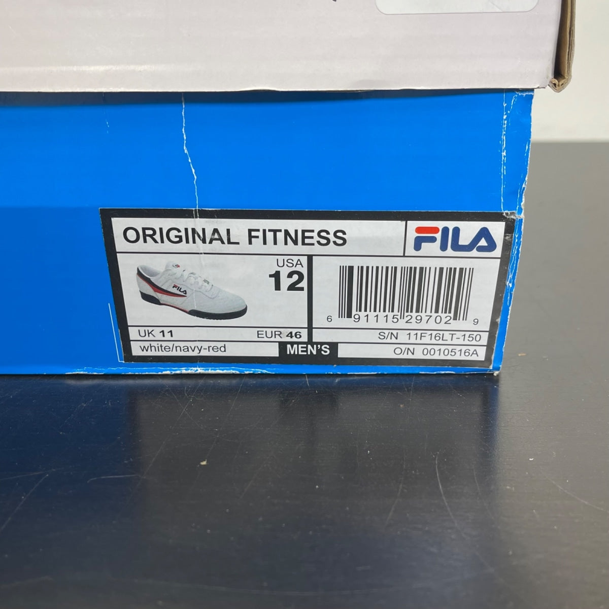 Fila Original Fitness White Navy Red 12 (Moderately Worn Pre-Owned)FilaWhite/Fila Navy-Fila Red - Image 7