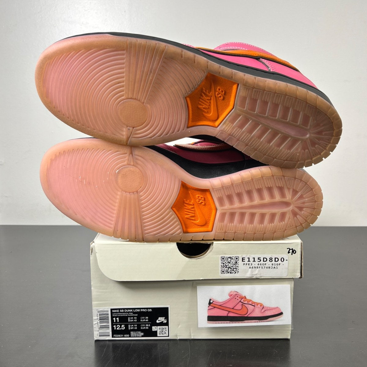 Nike SB Dunk Low The Powerpuff Girls Blossom 11 (Lightly Worn Pre-Owned)NikeLotus Pink/Digital Pink/Medium Soft Pink - Image 6