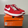 Nike Air Force 1 Low V-Day (Women's) 9.5W (Moderately Worn Pre-Owned)NikeVarsity Red/White - Image 1