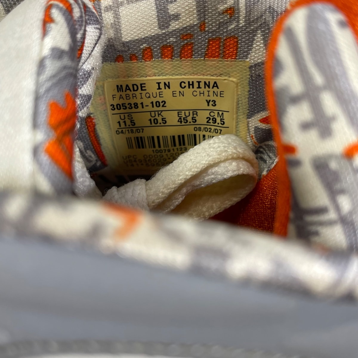 Air Jordan 8 Retro 'Orange Blaze' 11.5 (Moderately Worn Pre-Owned)Air Jordan - Image 6