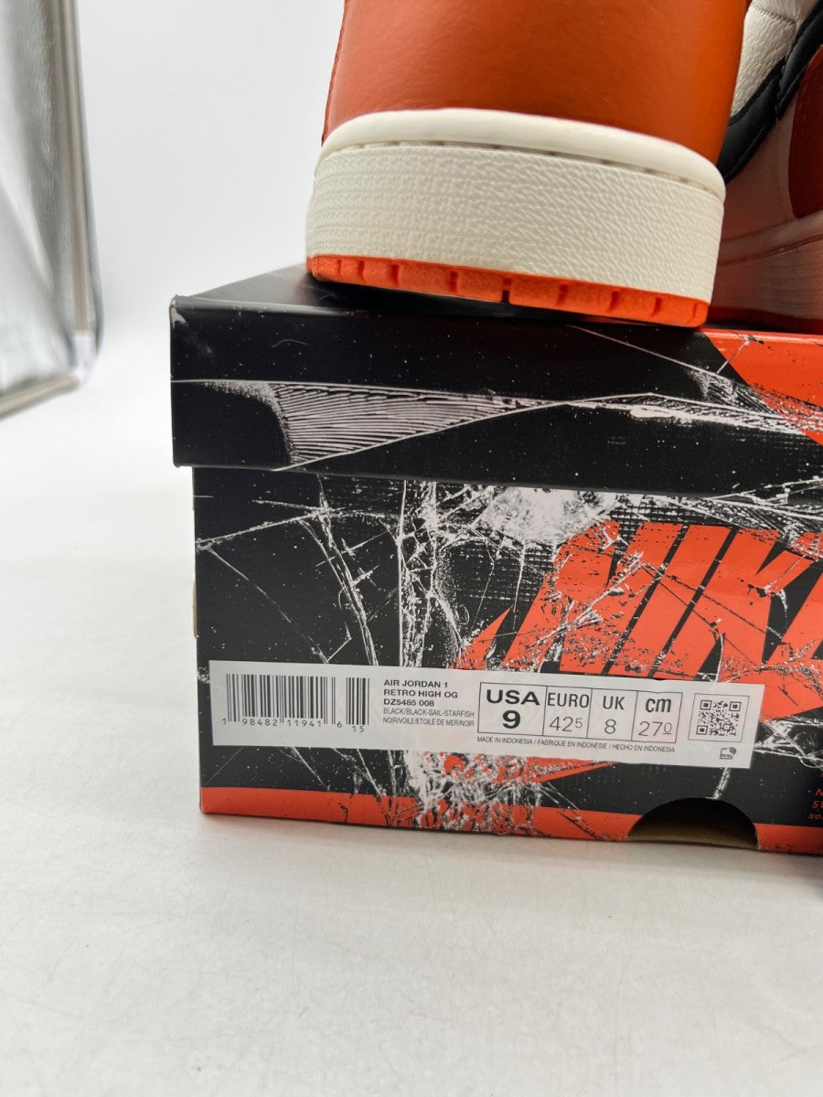 Jordan 1 Retro High OG Shattered Backboard (2025) 9 (Lightly Worn Pre-Owned) - Image 6