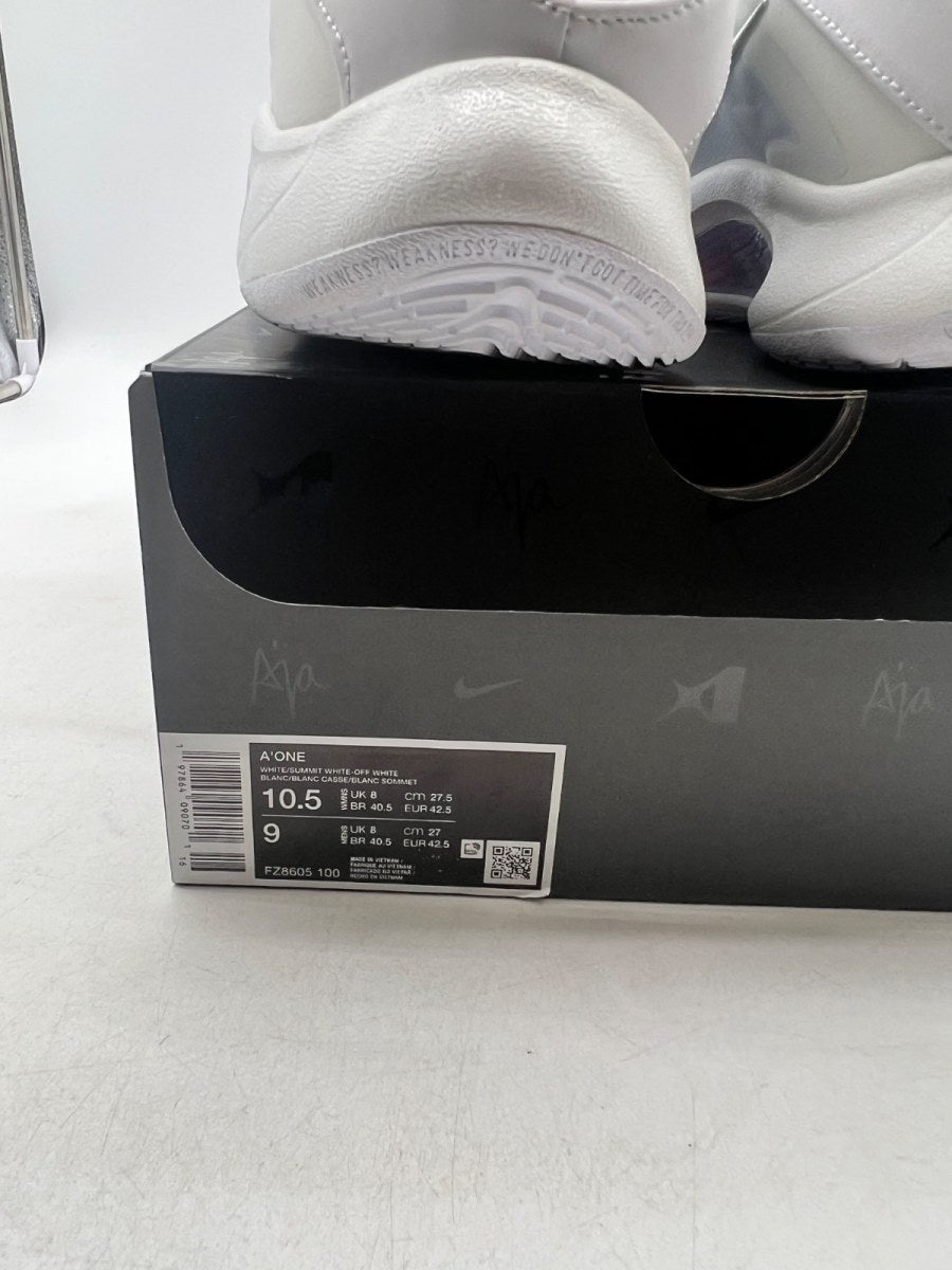 Nike A'ja Wilson A'One Pearl (Women's) 10.5W (Moderately Worn Pre-Owned) - Image 4