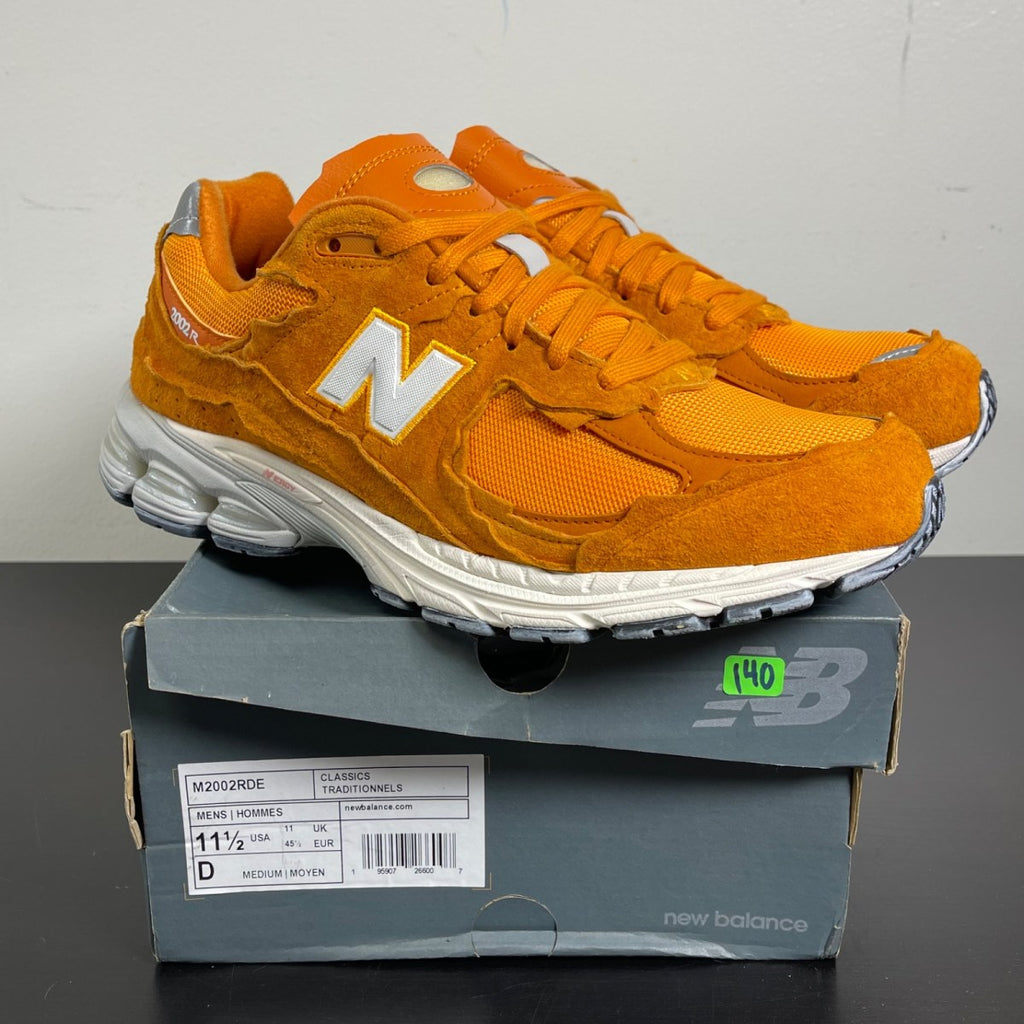 New Balance 2002R Protection Pack Vintage Orange 11.5 (Moderately Worn Pre-Owned)New BalanceVintage Orange/Marigold - Image 1