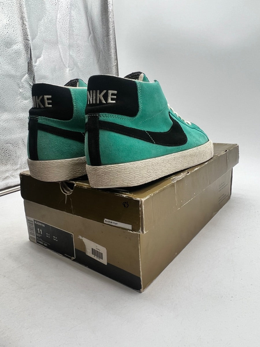 Nike SB Blazer Aqua Blue Azure 11 (Moderately Worn Pre-Owned)NikeAzure/Black - Image 5