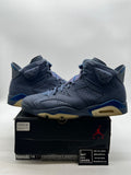 Jordan 6 Retro Diffused Blue 14 (Moderately Worn Pre-Owned) - Image 1