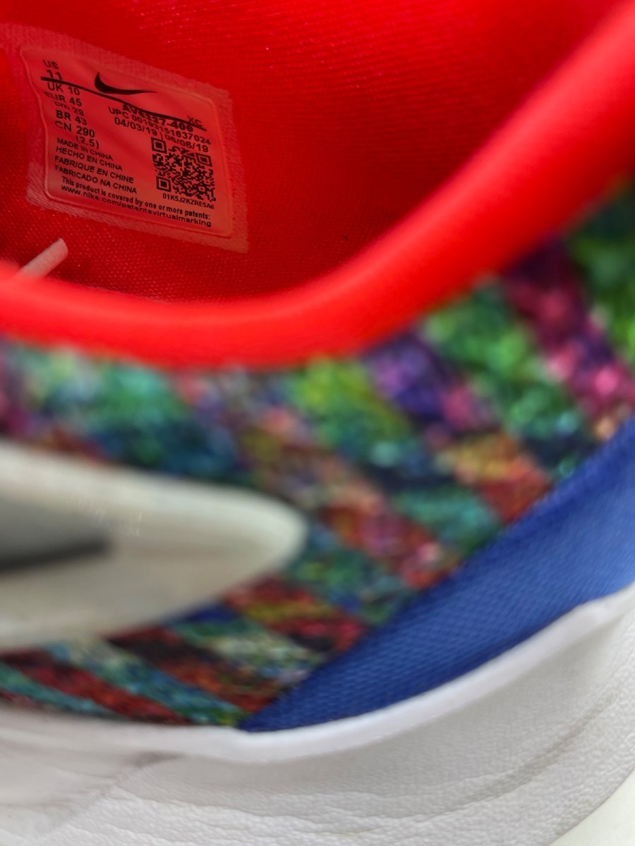 Nike Kyrie Low 2 Multi-Color 11 (Moderately Worn Pre-Owned)NikeLight Aqua/Black-White - Image 8
