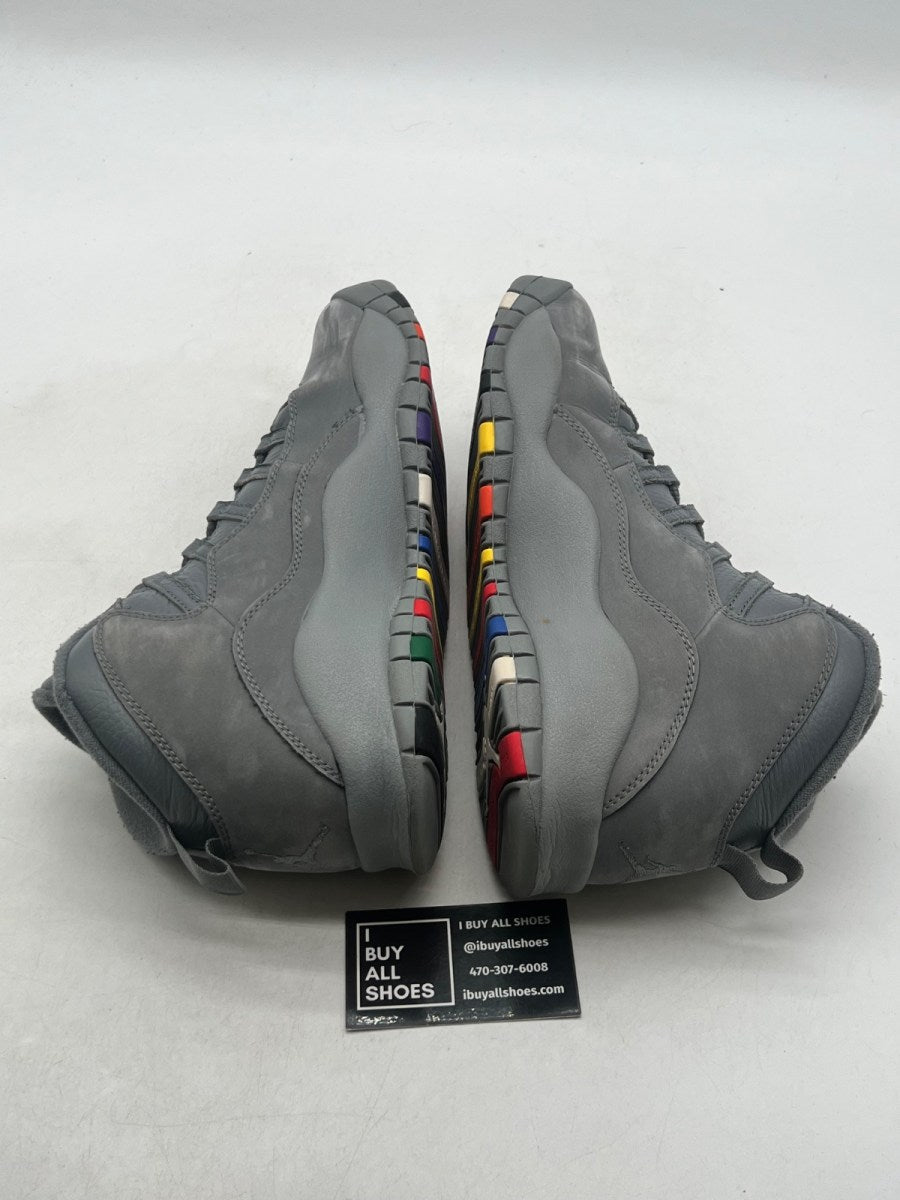 Jordan 10 Retro Cool Grey 10 (Moderately Worn Pre-Owned) - Image 8