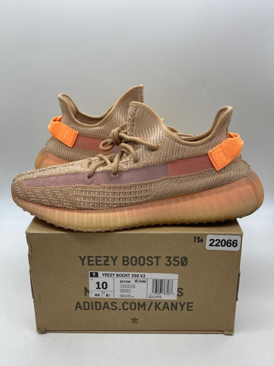 adidas Yeezy Boost 350 V2 Clay 10 (Moderately Worn Pre-Owned)adidasClay/Clay/Clay - Image 1