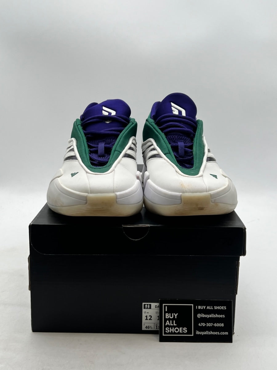 adidas Dame 9 Milwaukee Bucks 12 (Moderately Worn Pre-Owned) - Image 2