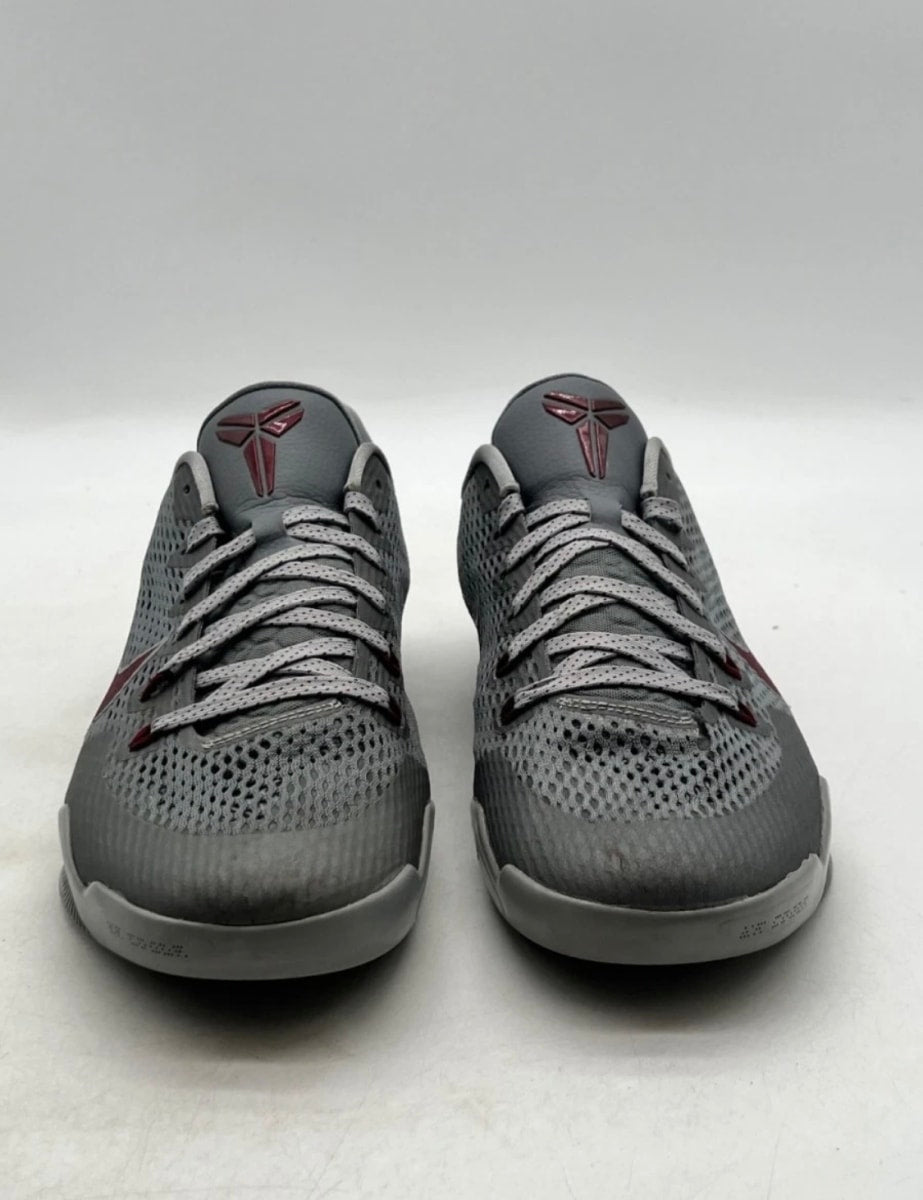 Nike Kobe 11 Lower Merion 13 (Lightly Worn Pre-Owned)NikeCool Grey/Wolf Grey/Team Red - Image 2