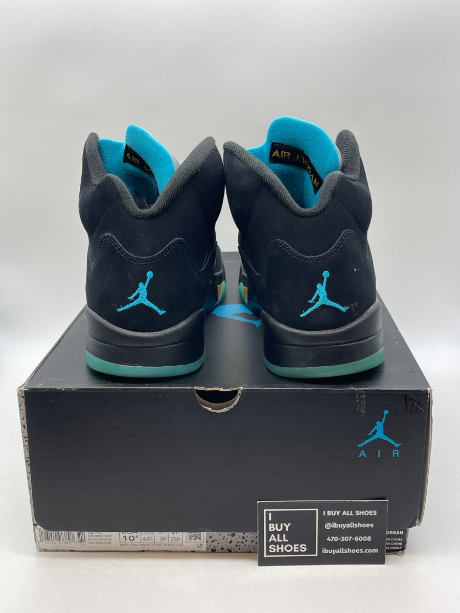Jordan 5 Retro Aqua 10.5 (Moderately Worn Pre-Owned)