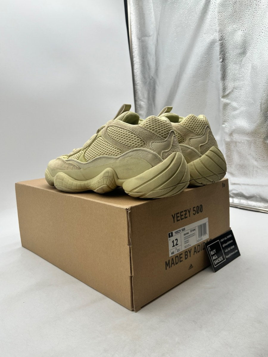 adidas Yeezy 500 Super Moon Yellow 12 (Lightly Worn Pre-Owned) - Image 4