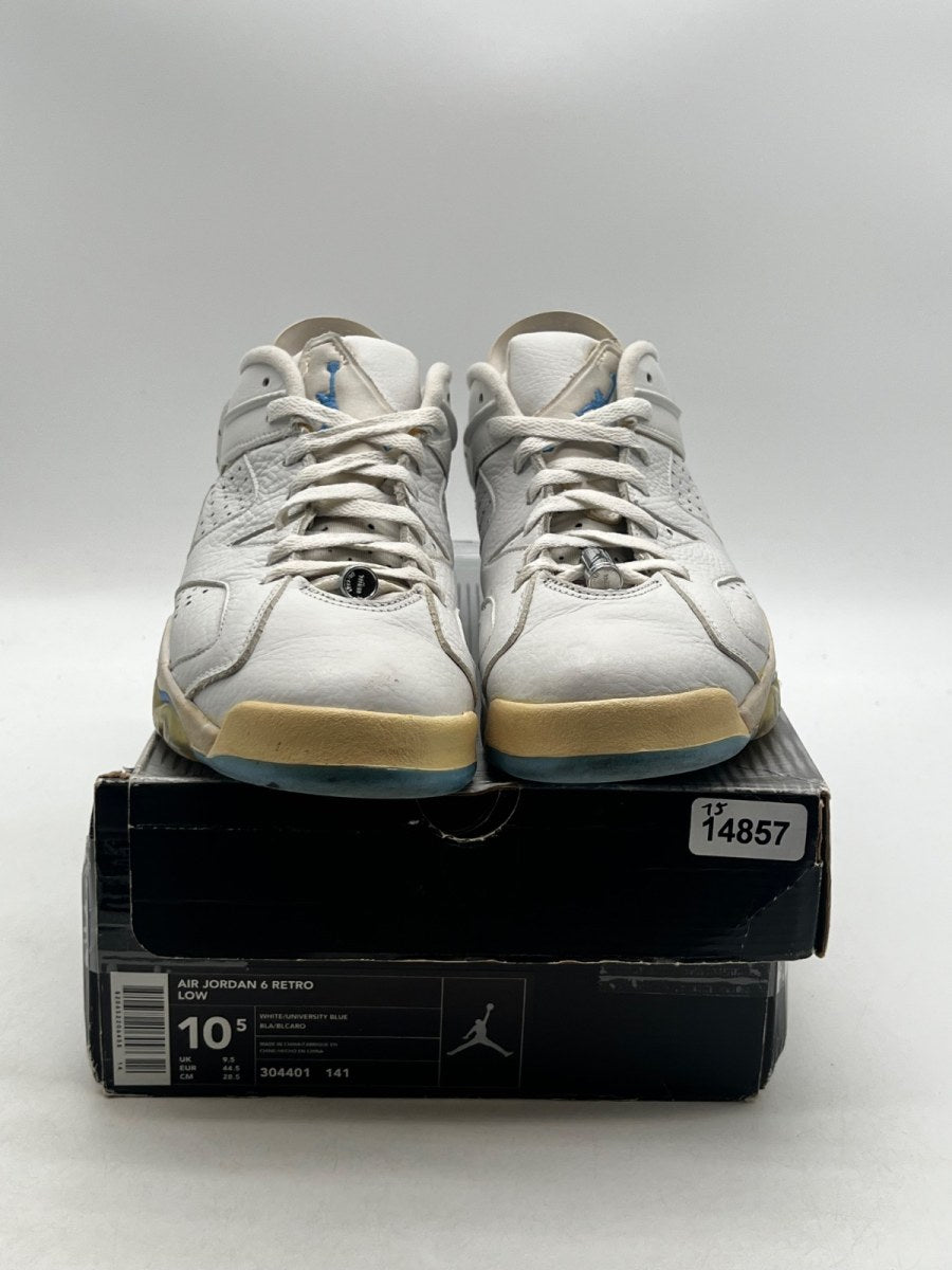 Jordan 6 Retro Low University Blue (Size 10.5) - Image 2