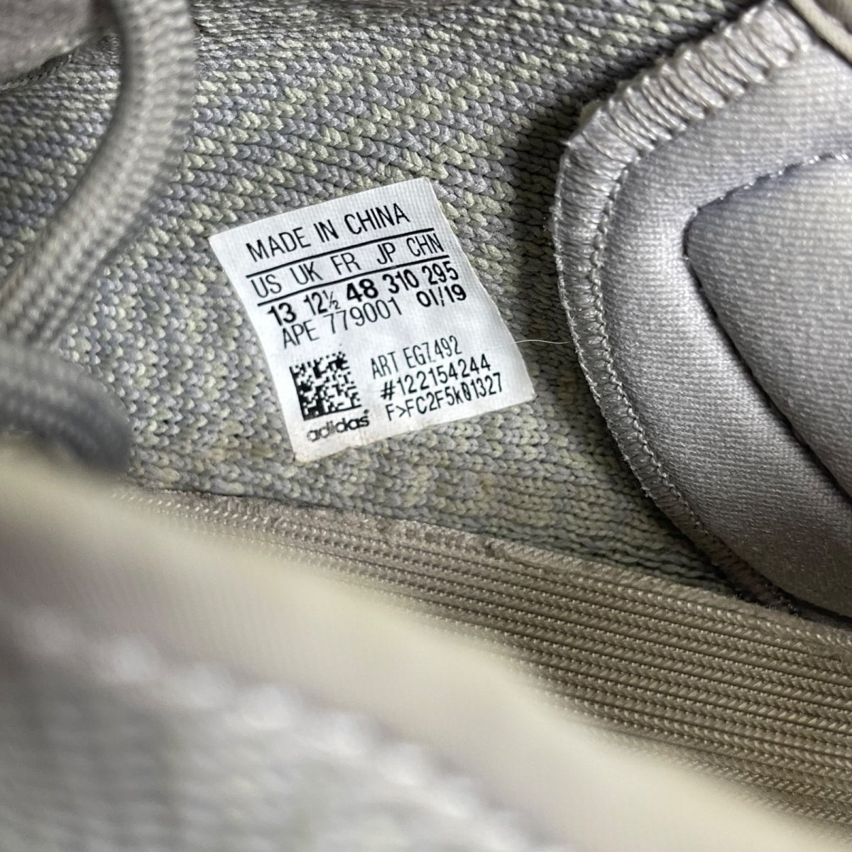 adidas Yeezy Boost 350 V2 True Form 13 (Moderately Worn Pre-Owned)adidasTrue Form/True Form/True Form - Image 6