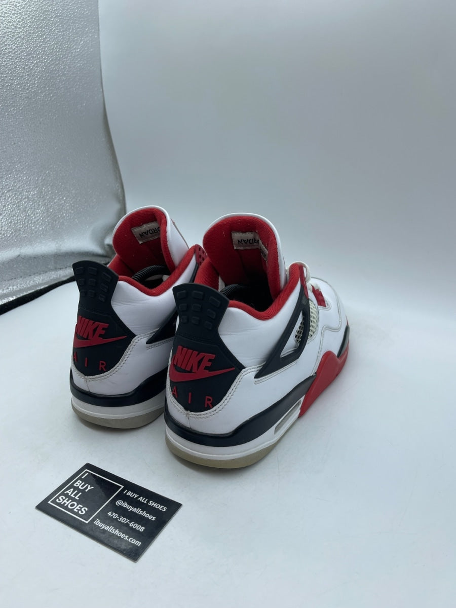Jordan 4 Retro Fire Red (2020) 10 (Moderately Worn Pre-Owned) - Image 5