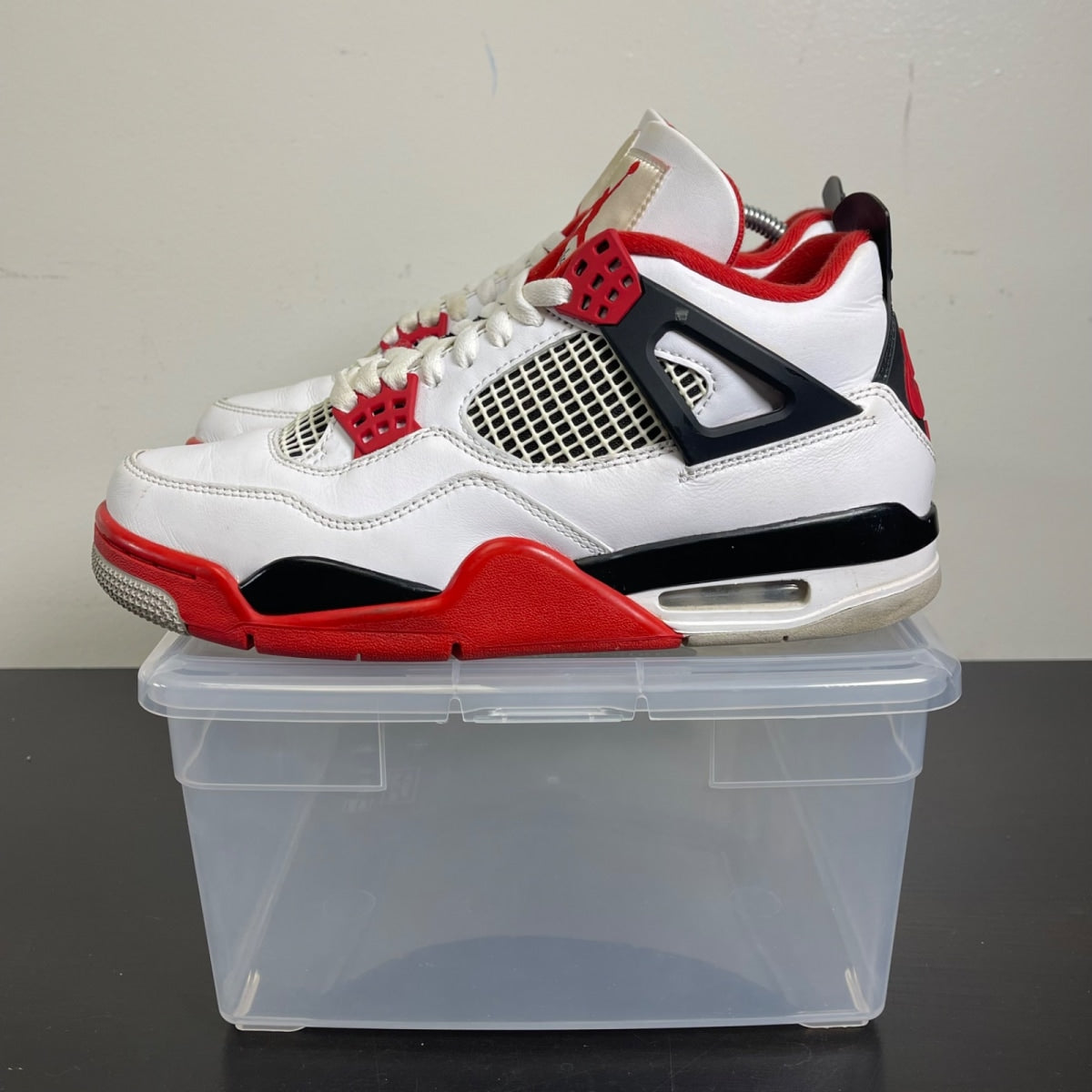 Jordan 4 Retro Fire Red (2020) (Size 8) - Image 3